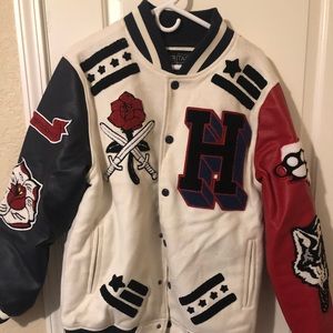 Heritage America patches Jacket wool Large